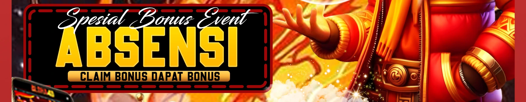 BONUS ABSEN MINGGUAN